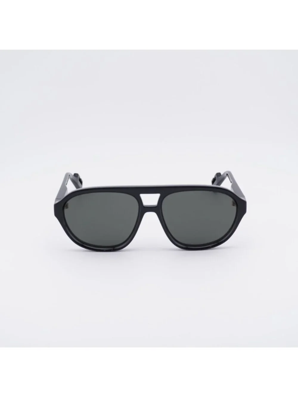 Gucci GG1239S 004 Sunglasses Black Aviator Frame, Grey Lenses